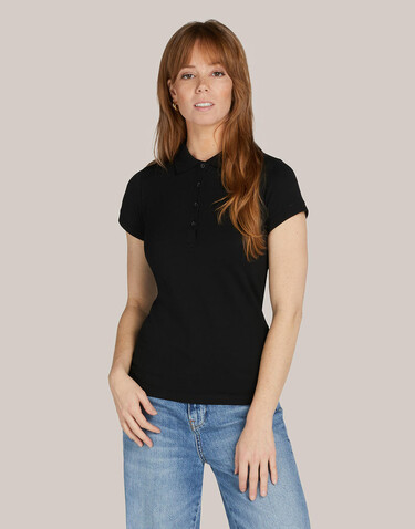 SG Signature Tagless Polo Stretch Women, Blue Water, 2XL bedrucken, Art.-Nr. 510523187