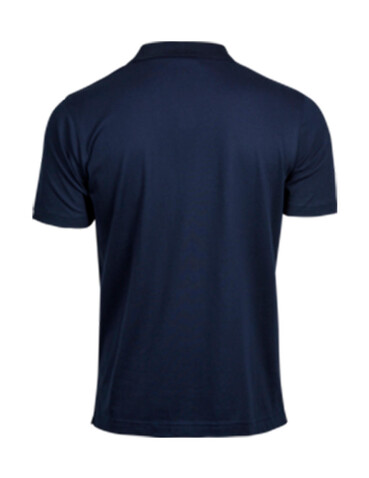 Tee Jays Luxury Stretch V-Neck Polo, Black, S bedrucken, Art.-Nr. 512541013