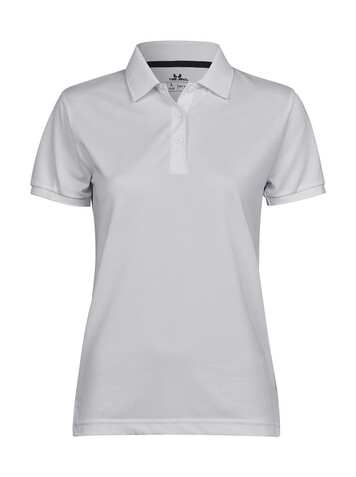 Tee Jays Womens Club Polo, White, XL bedrucken, Art.-Nr. 515540006