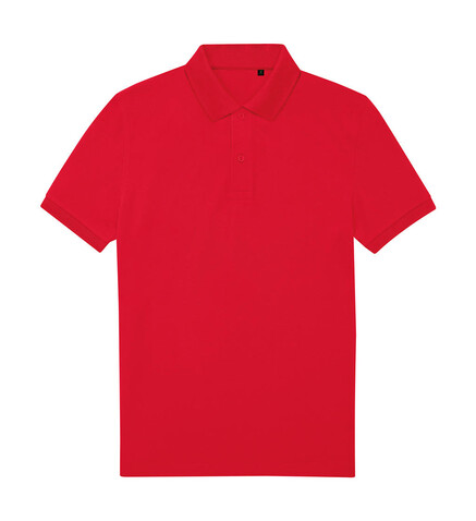 B &amp; C My Eco Polo 65/35, Red, M bedrucken, Art.-Nr. 531424003