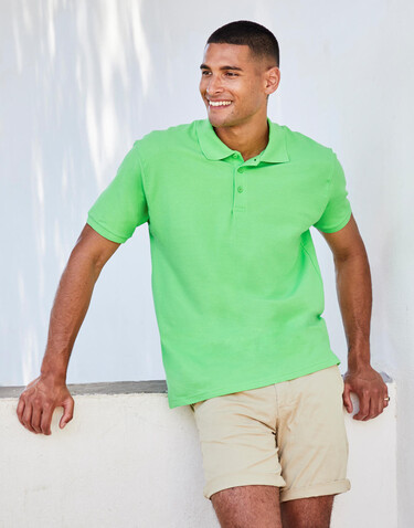 Fruit of the Loom Premium Polo, Lime Green, L bedrucken, Art.-Nr. 551015215