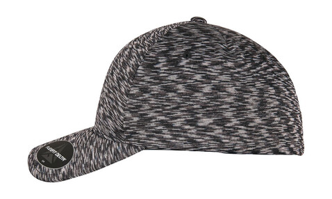 Flexfit Flexfit Delta Unipanel Cap, Melange Black, S/M bedrucken, Art.-Nr. 600681051