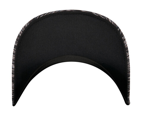 Flexfit Flexfit Delta Unipanel Cap, Melange Black, S/M bedrucken, Art.-Nr. 600681051