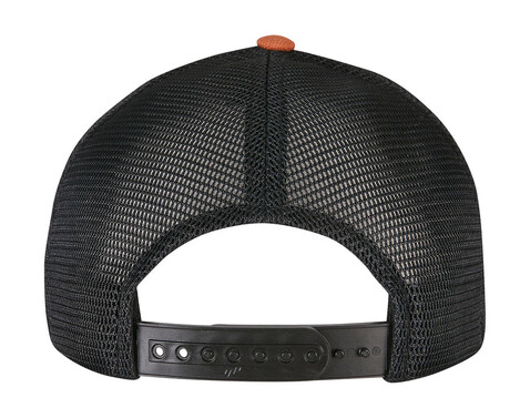 Flexfit 110 Structured Canvas Trucker, Black, One Size bedrucken, Art.-Nr. 610681010