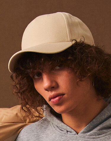 Flexfit 5-Panel Premium Curved Visor Snapback Cap, White, One Size bedrucken, Art.-Nr. 617680000