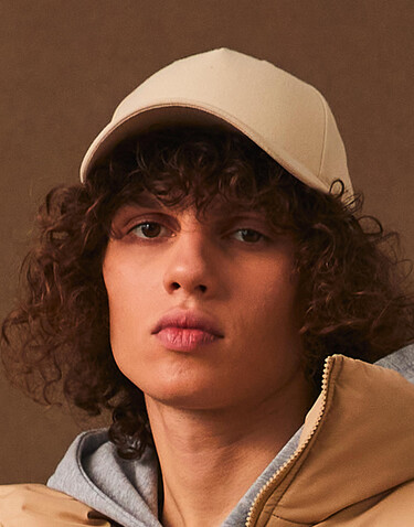 Flexfit 5-Panel Premium Curved Visor Snapback Cap, Light Purple, One Size bedrucken, Art.-Nr. 617683470