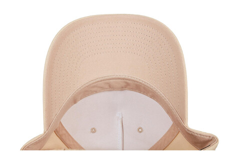 Flexfit 5-Panel Premium Curved Visor Snapback Cap, White, One Size bedrucken, Art.-Nr. 617680000
