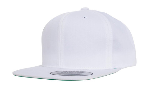 Flexfit Pro-Style Twill Snapback Youth Cap, White, J (Ages 2-6) bedrucken, Art.-Nr. 618680001