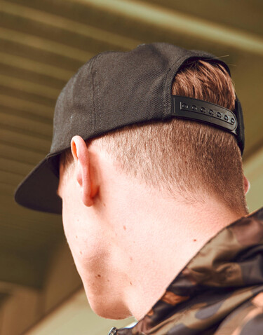 Flexfit Pro-Style Twill Snapback Youth Cap, White, J (Ages 2-6) bedrucken, Art.-Nr. 618680001