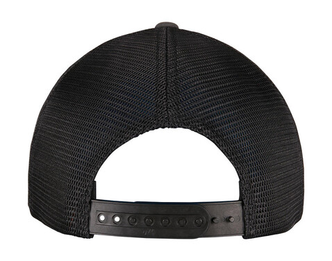 Flexfit 360° Omnimesh 2-Tone Cap, Charcoal/Black, One Size bedrucken, Art.-Nr. 619681700