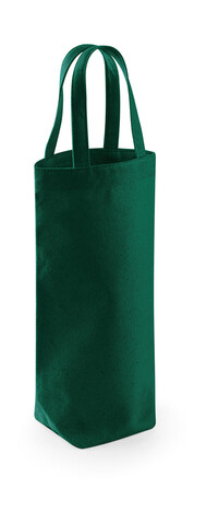 Westford Mill Fairtrade Cotton Bottle Bag, Bottle Green, One Size bedrucken, Art.-Nr. 621285400