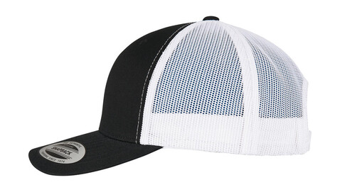 Flexfit Classics Recycled Retro Trucker Cap 2-Tone, Grey/White, One Size bedrucken, Art.-Nr. 623681450