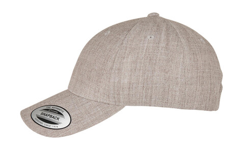 Flexfit Premium Curved Visor Snapback Cap, Red, One Size bedrucken, Art.-Nr. 626684000