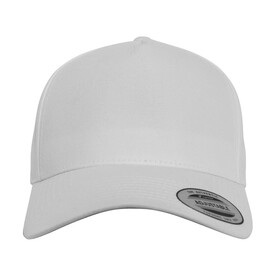 Flexfit 5-Panel Curved Classic Snapback, White, One Size bedrucken, Art.-Nr. 631680000 Flexfit 5-Panel Curved Classic Snapback, White, One Size bedrucken, Art.-Nr. 631680000