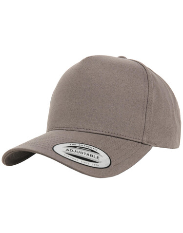 Flexfit 5-Panel Curved Classic Snapback, White, One Size bedrucken, Art.-Nr. 631680000