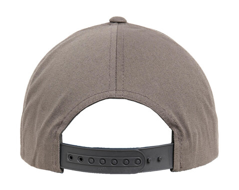 Flexfit 5-Panel Curved Classic Snapback, White, One Size bedrucken, Art.-Nr. 631680000