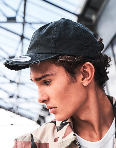 Flexfit Low Profile Destroyed Cap, Dark Grey, One Size bedrucken, Art.-Nr. 633681280 Flexfit Low Profile Destroyed Cap, Dark Grey, One Size bedrucken, Art.-Nr. 633681280