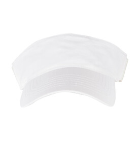 Flexfit Performance Visor Cap, White, One Size bedrucken, Art.-Nr. 634680000