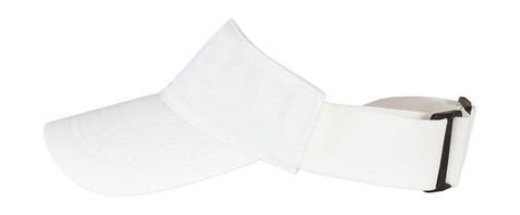 Flexfit Performance Visor Cap, White, One Size bedrucken, Art.-Nr. 634680000