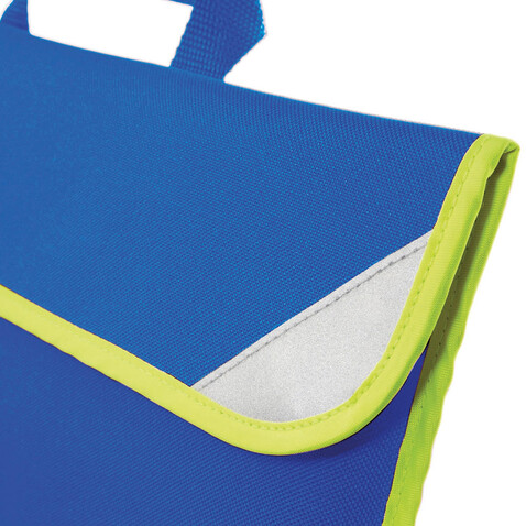 Quadra Enhanced-Viz Book Bag, Bright Royal, One Size bedrucken, Art.-Nr. 635303060
