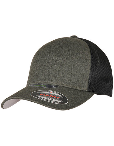 Flexfit Flexfit Unipanel™ Cap, Dark Grey/Black, S/M bedrucken, Art.-Nr. 636681781