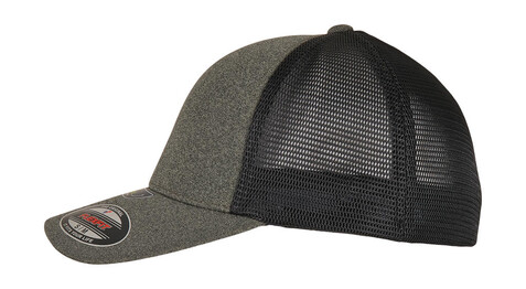Flexfit Flexfit Unipanel™ Cap, Dark Grey/Black, S/M bedrucken, Art.-Nr. 636681781