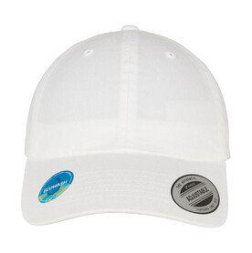 Flexfit Ecowash Dad Cap, White, One Size bedrucken, Art.-Nr. 643680000