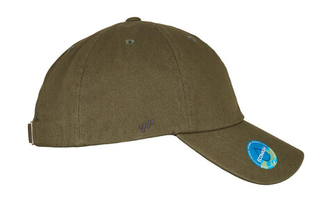 Flexfit Ecowash Dad Cap, White, One Size bedrucken, Art.-Nr. 643680000