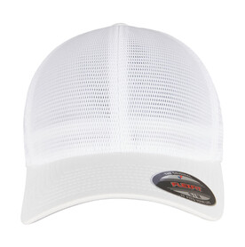 Flexfit Flexfit 360 Omnimesh Cap, White, S/M bedrucken, Art.-Nr. 647680001