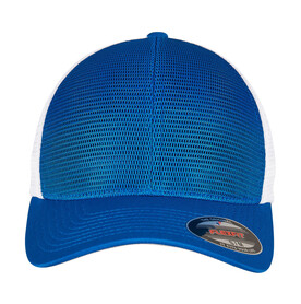 Flexfit Flexfit 360 Omnimesh Cap 2-Tone, Royal/White, S/M bedrucken, Art.-Nr. 648683531