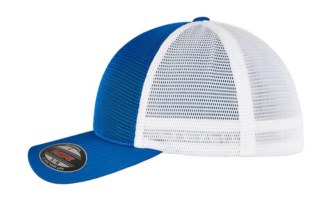 Flexfit Flexfit 360 Omnimesh Cap 2-Tone, Royal/White, S/M bedrucken, Art.-Nr. 648683531