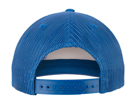 Flexfit Foam Trucker with White Front, Black/White/Black, One Size bedrucken, Art.-Nr. 652681800