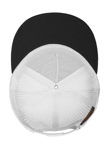 Flexfit Classic Trucker 2-Tone, Black/White, One Size bedrucken, Art.-Nr. 653681500