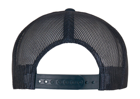 Flexfit Classic Curved Visor Foam Trucker Cap, Navy, One Size bedrucken, Art.-Nr. 654682000