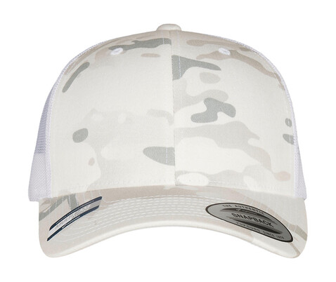 Flexfit Retro Trucker Multicam®, Multicam Alpine, One Size bedrucken, Art.-Nr. 661680010