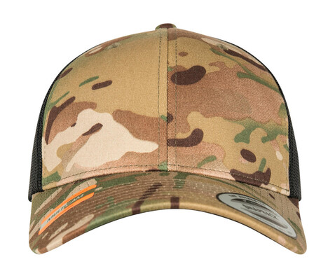 Flexfit Retro Trucker Multicam®, Multicam, One Size bedrucken, Art.-Nr. 661688110