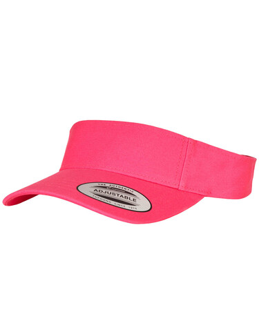 Flexfit Curved Visor Cap, Cosmo Pink, One Size bedrucken, Art.-Nr. 665684210