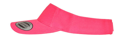 Flexfit Curved Visor Cap, Cosmo Pink, One Size bedrucken, Art.-Nr. 665684210