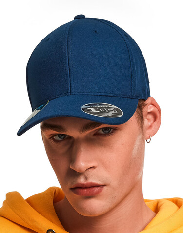 Flexfit 110 Cool and Dry Baseball Cap, White, One Size bedrucken, Art.-Nr. 668680000