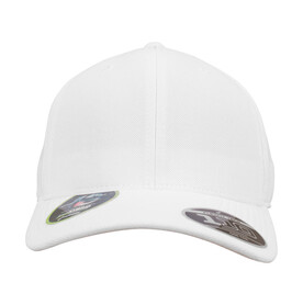 Flexfit 110 Cool and Dry Baseball Cap, White, One Size bedrucken, Art.-Nr. 668680000