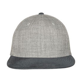 Flexfit Melange Velour Snapback, Grey/Grey, One Size bedrucken, Art.-Nr. 671681420 Flexfit Melange Velour Snapback, Grey/Grey, One Size bedrucken, Art.-Nr. 671681420