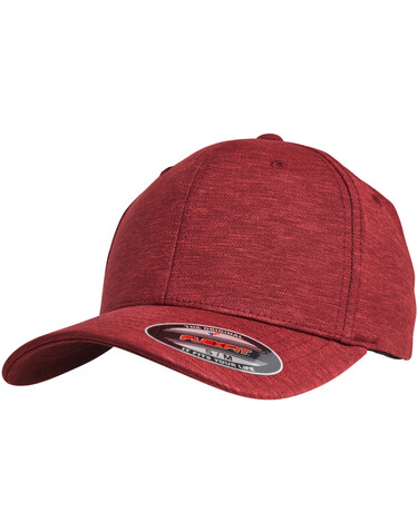Flexfit Flexfit Natural Melange, Burgundy, S/M bedrucken, Art.-Nr. 677684481