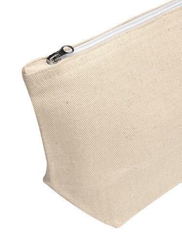 SG ACCESSORIES - BAGS Canvas Accessory Case, Natural, S (22x12x8) bedrucken, Art.-Nr. 679570081