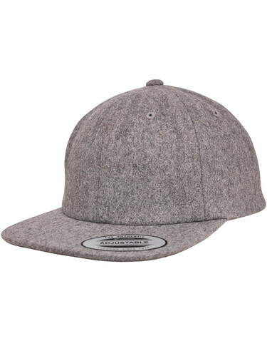 Flexfit Melton Cap, Black, One Size bedrucken, Art.-Nr. 683681010