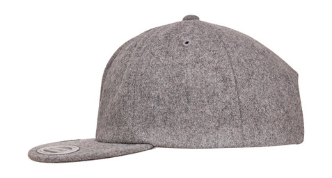 Flexfit Melton Cap, Black, One Size bedrucken, Art.-Nr. 683681010