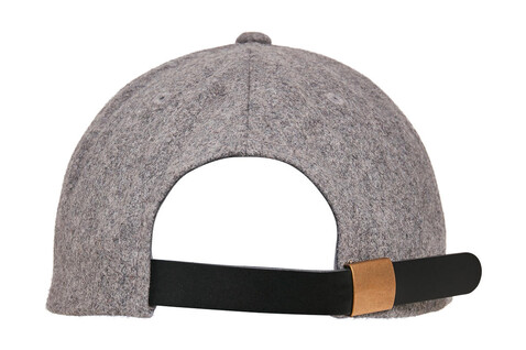 Flexfit Melton Cap, Black, One Size bedrucken, Art.-Nr. 683681010