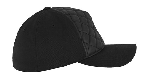 Flexfit Diamond Quilted Flexfit, Black, Youth bedrucken, Art.-Nr. 686681010