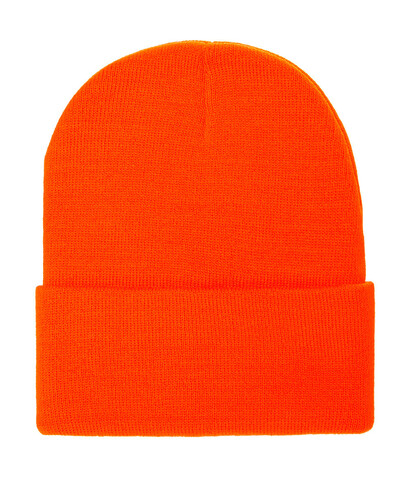 Flexfit Classics Thinsulate Cuffed Beanie, Safety Orange, One Size bedrucken, Art.-Nr. 687684060