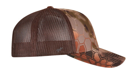 Flexfit Classics® Kryptek® RetroTrucker Cap, Highlander, One Size bedrucken, Art.-Nr. 691687100