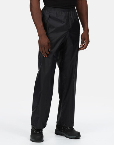 Regatta Stormbreak Overtrousers, Black, S bedrucken, Art.-Nr. 695171013